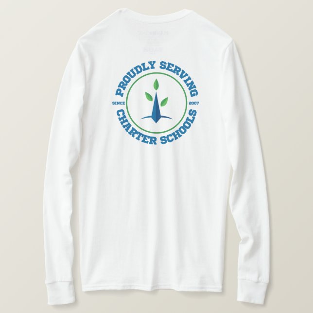 Kvinnors, CSP-Logotyp + Komplex på baksidan T Shirt (Design baksida)