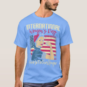 Kvinnors dag i internationell: feminismens kvinnor t shirt