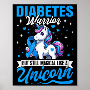 Kvinnors Diabetes Krigare Men Fortfarande Magisk S Poster