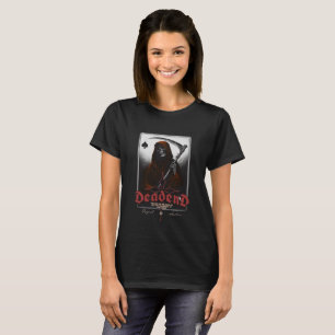 Kvinnors "Dödliga" Dödens Åkare T-Shirt - Gotisk