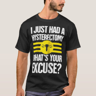 Kvinnors Ecuse Funny Endometriosis Uterus Hysterec T Shirt