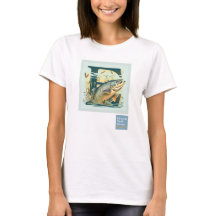 KVINNORS Edmonds Marsh SALMON T-shirt 2