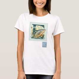 KVINNORS Edmonds Marsh SALMON T-shirt 2