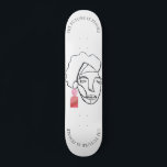 Kvinnors egenmakt Kvinnors framtid är kvinnornas f Mini Skateboard Bräda 18,5 Cm<br><div class="desc">Bilden för den här skateboard kommer från en originalmålning av blandade media som jag skapat 2020. Om du vill se den ursprungliga målningen följer du mig på Instagram @AlyMarieArt. Stöd till kvinnor i småföretag när du köper den här skateboard!</div>