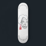 Kvinnors egenmakt Kvinnors framtid är kvinnornas f Mini Skateboard Bräda 18,5 Cm<br><div class="desc">Bilden för den här skateboard kommer från en originalmålning av blandade media som jag skapat 2020. Om du vill se den ursprungliga målningen följer du mig på Instagram @AlyMarieArt. Stöd till kvinnor i småföretag när du köper den här skateboard!</div>