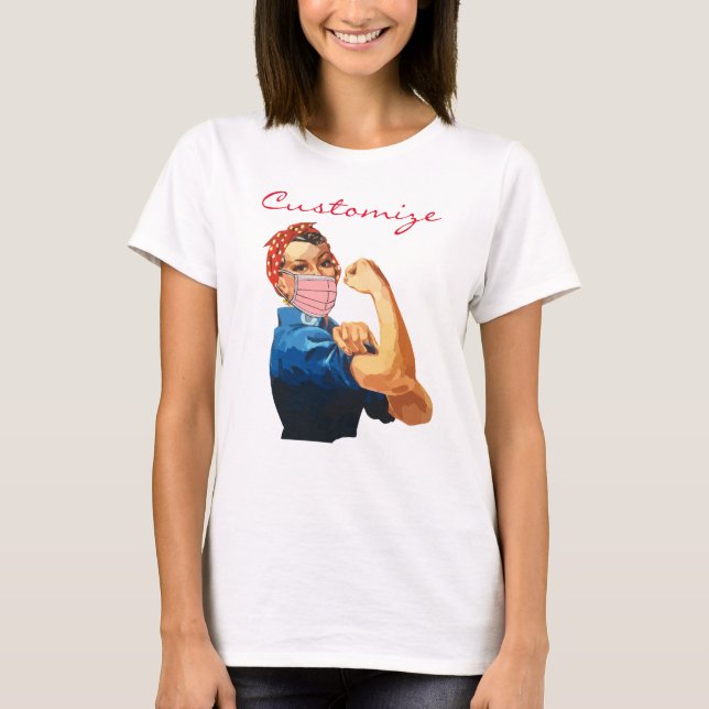 Kvinnors egenmakt - mask Thunder_Cove  T Shirt (Framsida)