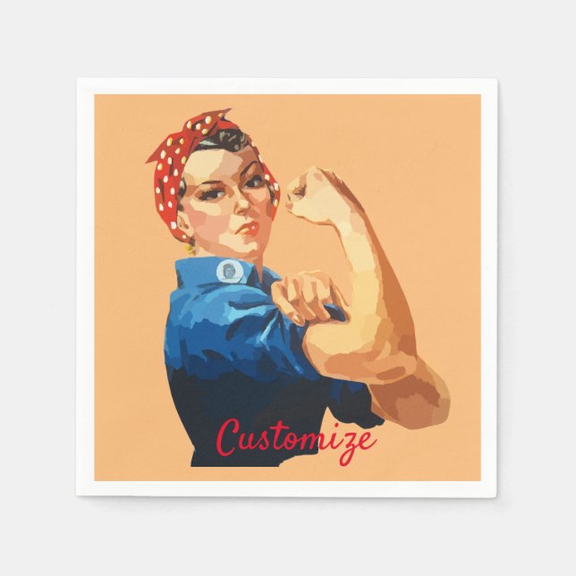 Kvinnors egenmakt Thunder_Cove Pappersservett (Framsidan)