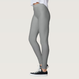Kvinnors Elegant Grått - tarmkanalen Leggings