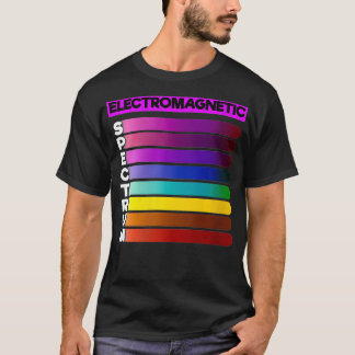 Kvinnors elektromagnetiska spektrumfysik VNeck T Shirt
