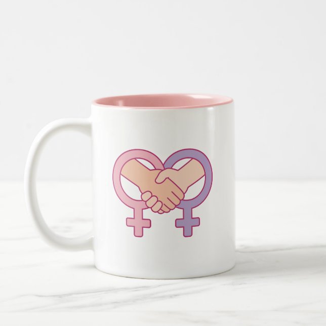 Kvinnors enhet IWD-gåva kaffemugg (Vänster)
