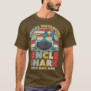 Kvinnors farbror SharkSocial Avstånd, för unkler T Shirt