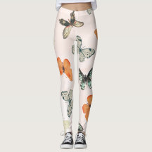 Kvinnors Fjäril Mode Leggings