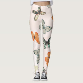 Kvinnors Fjäril Mode Leggings