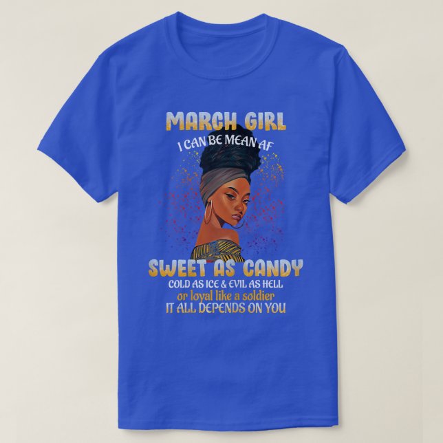 Kvinnors flicksötning som kandissvart kvinnofödels t shirt (Design framsida)