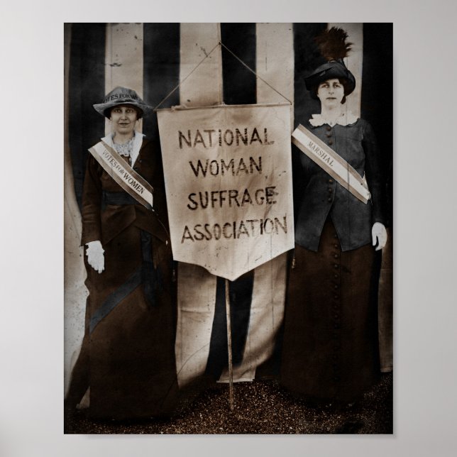 Kvinnors flygrörelse poster (Framsidan)