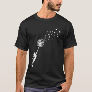 Kvinnors flytt drömmar - inspirationskvinna t shirt