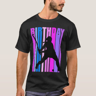 Kvinnors födelsedags Field Hockey Spelare Sport Fl T Shirt