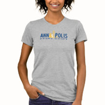 Kvinnors Förankrad I Annapolis T-Shirt