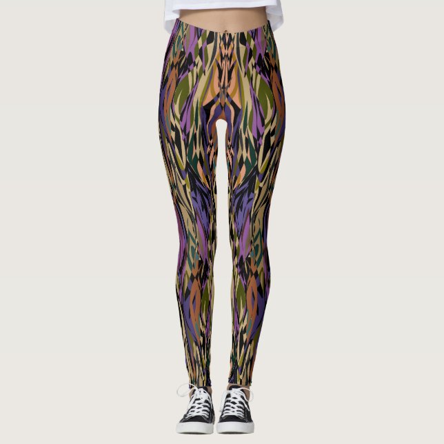 Kvinnors förband i flera Färg Leggings (Framsida)