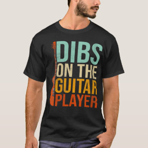 Kvinnors Förkörsrätt På Gitarrspelande Musiker T Shirt