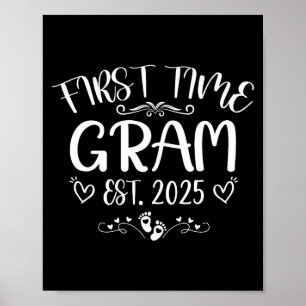 Kvinnors första gång gram est 2025 snart mamma poster