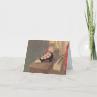 Kvinnors fot i Snöre Up Shoe 1860-talet