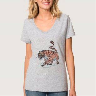 KVINNORS FOTBALL T-SHIRT - FEMTIGARE