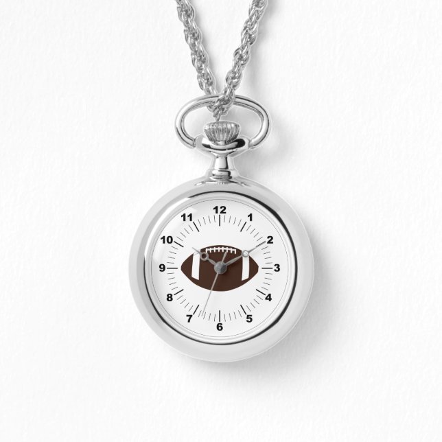 Kvinnors fotbolls-VM Silver Watch Armbandsur (Framsida)