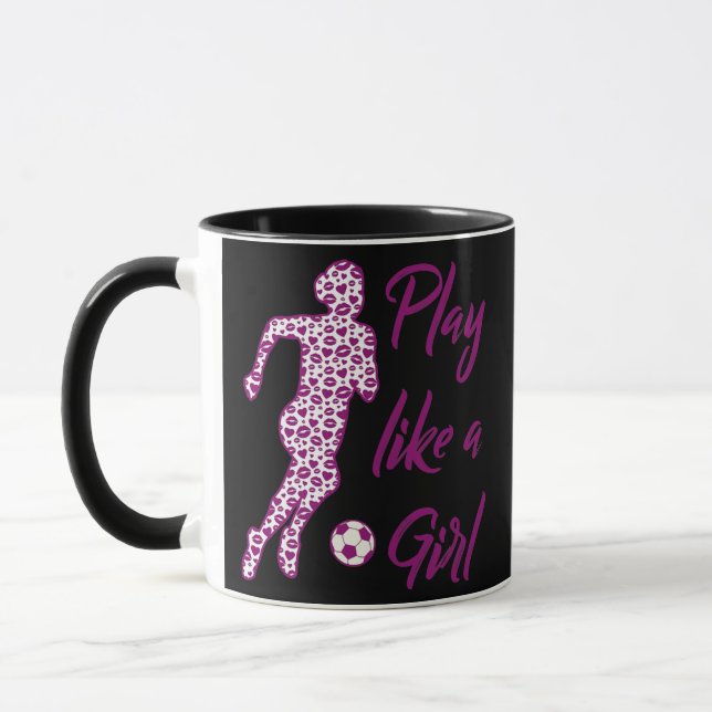 Kvinnors fotbollsspelare  mugg (Vänster)