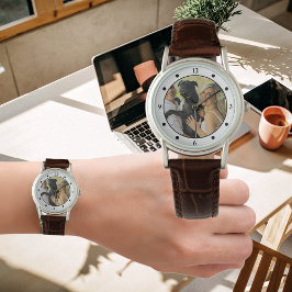 Kvinnors fotobevakning Personligens helgdag Armbandsur