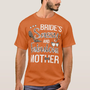 Kvinnors fräcka mamma till bruden bröllopsdusch br t shirt