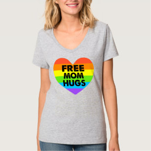Kvinnors fria Mamma Hugs HBT-T T Shirt