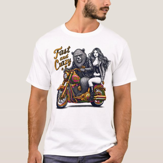 Kvinnors frihet på motorcyklar t shirt (Framsida)