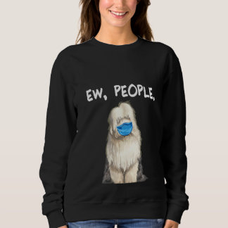 Kvinnors gamla engelska Sheepdog Ew People-Hund T Shirt