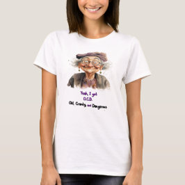 Kvinnors gamla, vevy och farliga T-shirt