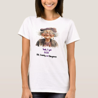 Kvinnors gamla, vevy och farliga T-shirt