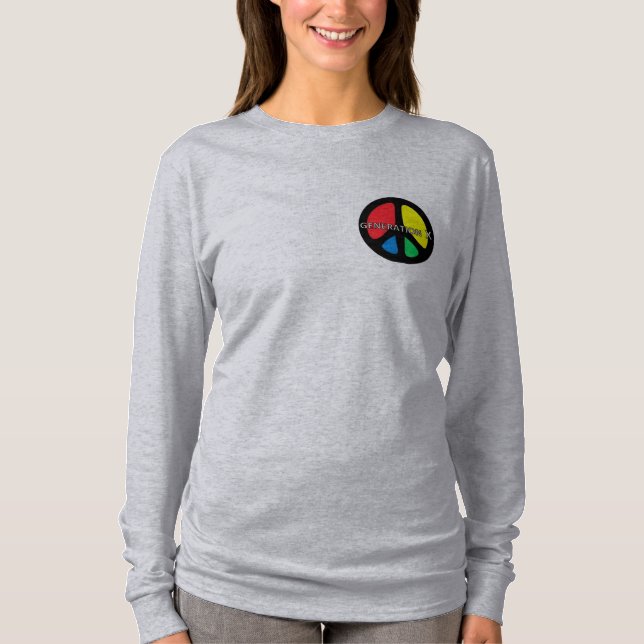 Kvinnors Generation X FRED T-shirt (Framsida)