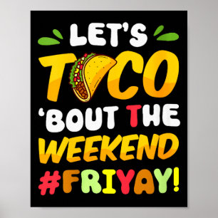 Kvinnors Glad Fredag Fre Yay Lärare Skola Meme V- Poster