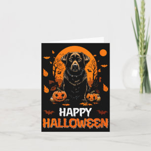 Kvinnors Glad Halloween Hund 2 Kort