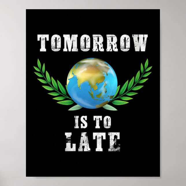 Kvinnors globala uppvärmning, miljöskydd, poster (Framsidan)