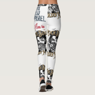 Kvinnors golden Power Leggings
