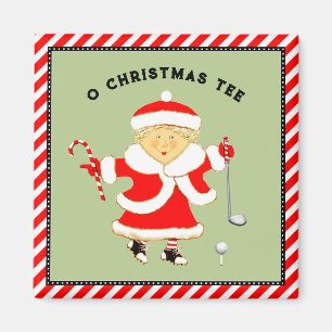 Kvinnors golfjul magnet
