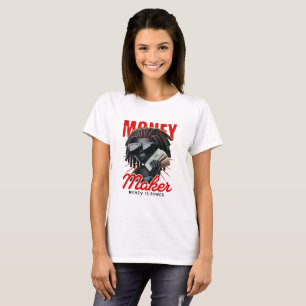 Kvinnors Gorilla Money Maker Tee - Queen Mindset