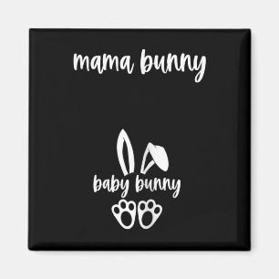 Kvinnors Gravid Påsk Graviditetsannonsering Mamma Magnet