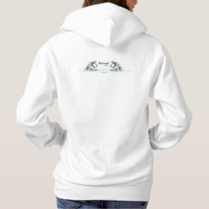 Kvinnors grundläggande hovade sötskjorta t shirt