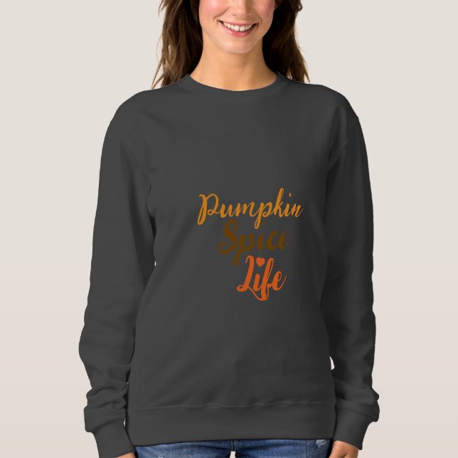 Kvinnors grundläggande sweatshirt (grå) t shirt (Framsida)