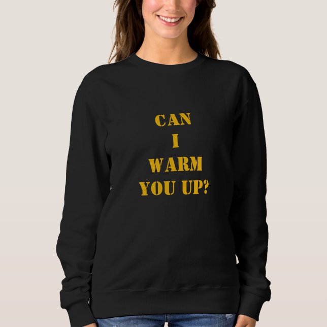 Kvinnors grundläggande sweatshirt t shirt (Framsida)