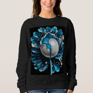 Kvinnors grundläggande sweatshirt t shirt