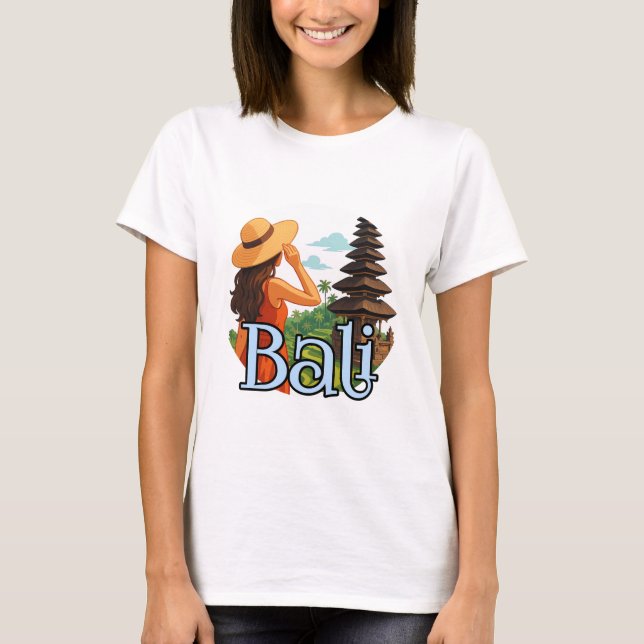 Kvinnors grundläggande T-Shirt (Framsida)