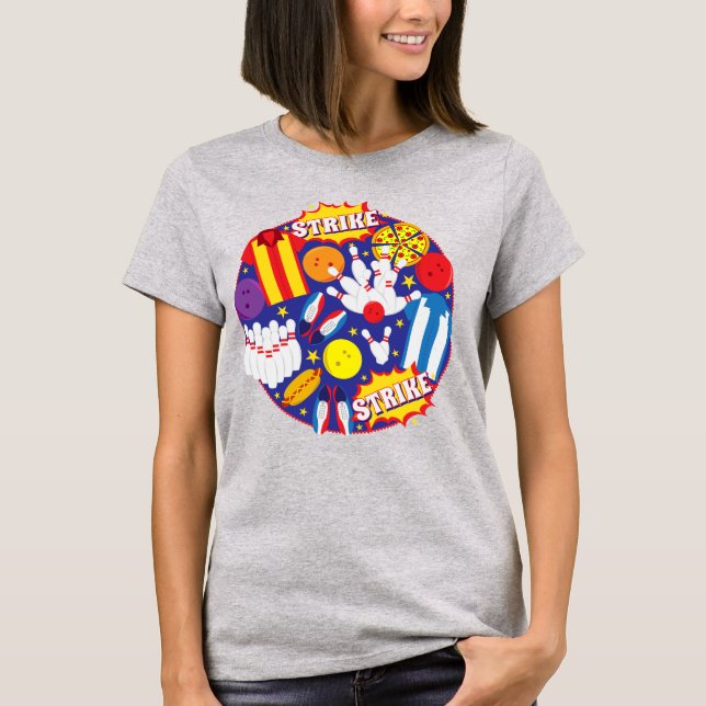 Kvinnors grundläggande T-Shirt (Framsida)